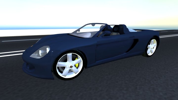 Porshe Carrera - GT 3D Model