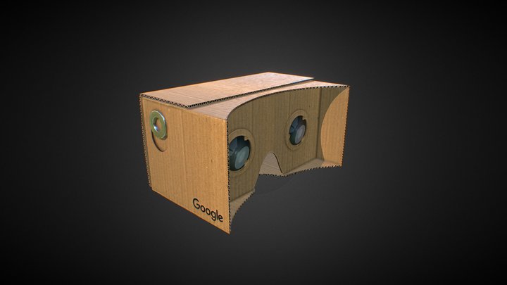Google cardboard VR 3D Model