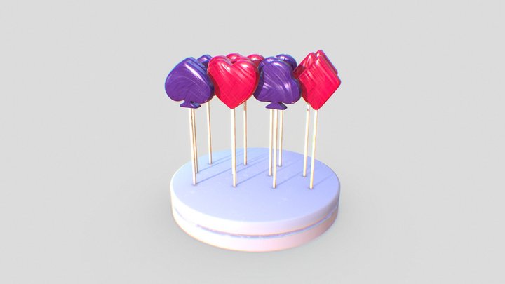 10th — CANDY (week 2: Food & Treats) 3D Model