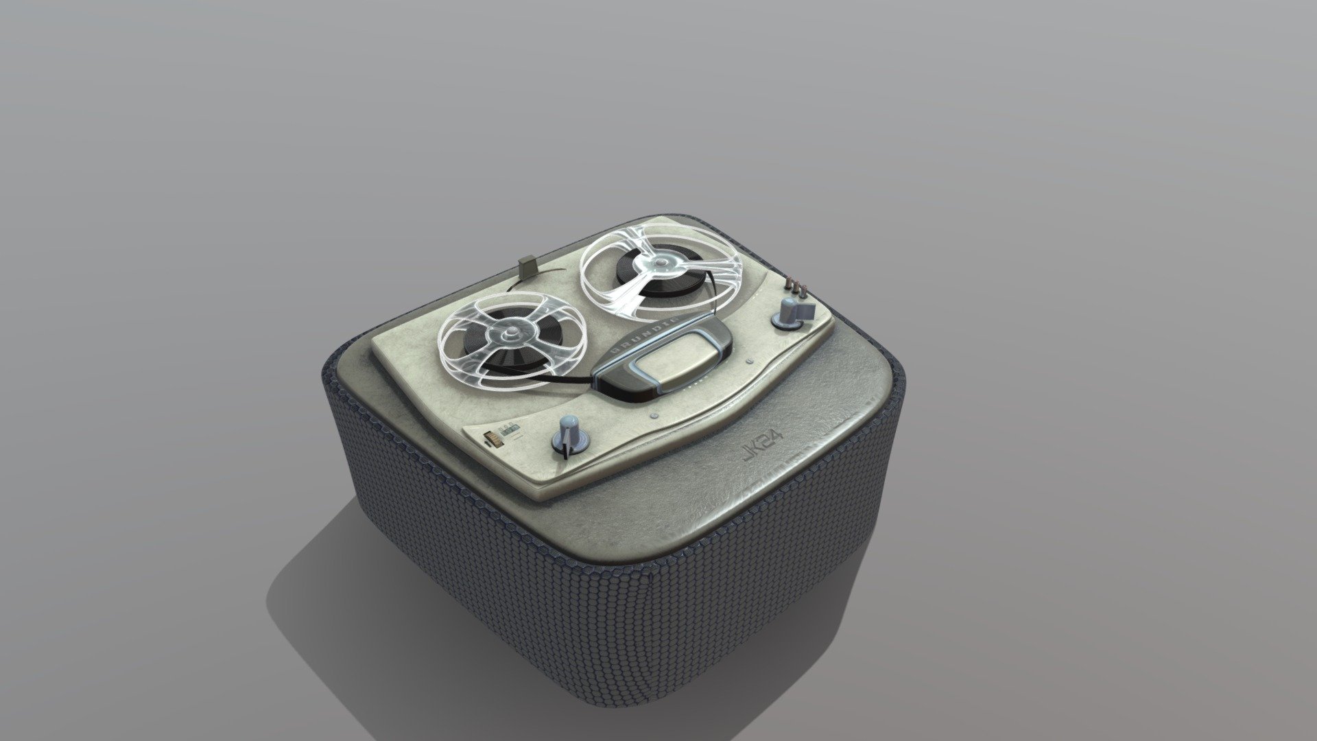 Reel Tape Recorde — Sketchfab embed 3D viewer