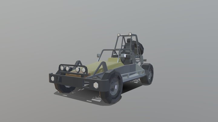 Military Buggy Car (from synty) – Modello 3D gratuito STL
