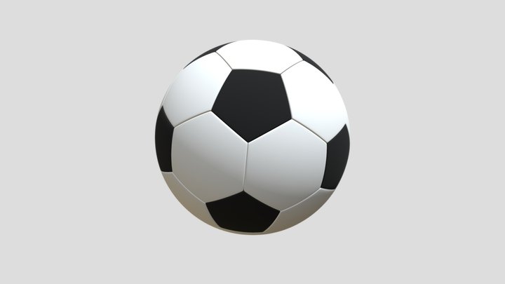 Soccerball, Football 3D Model