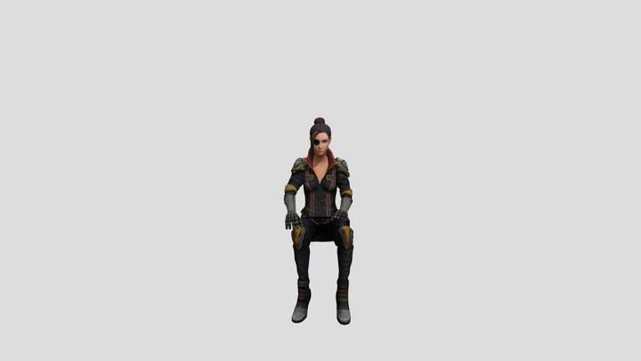 Typing 3D Model