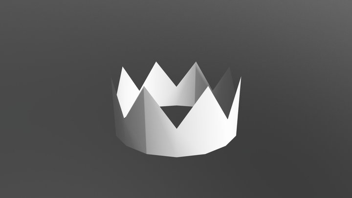 Crown - 8 Points 3D Model