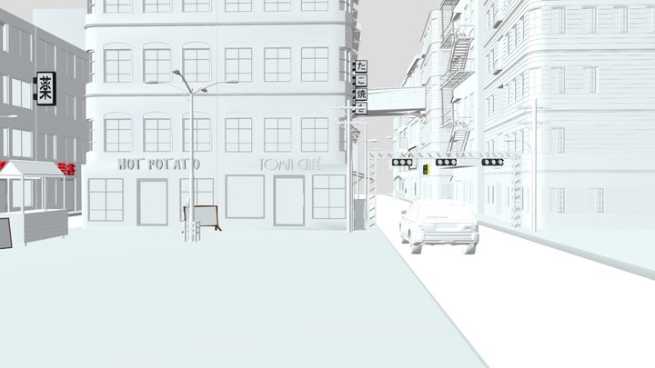 Gaming Environment 3D Model