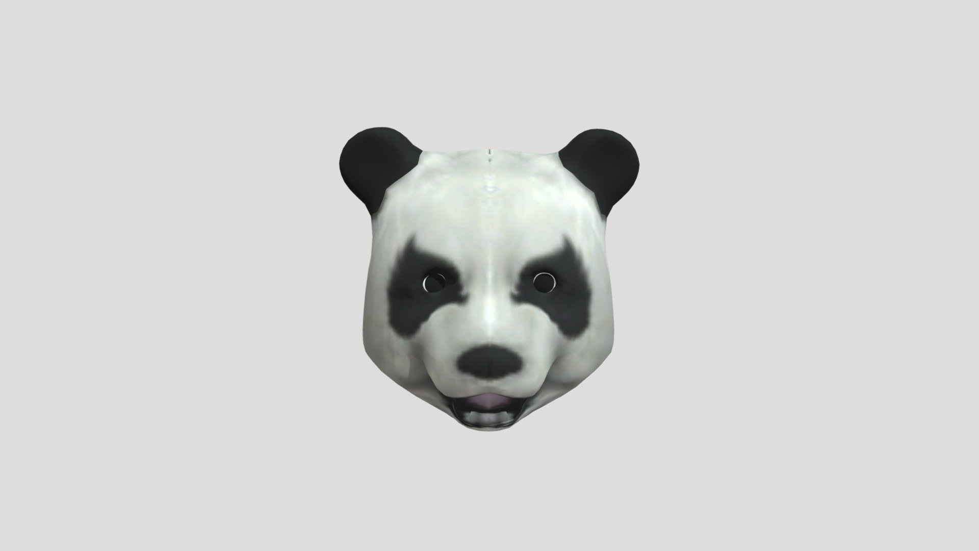 panda head - Download Free 3D model by siparmin (@siparminid) [ce00319 ...