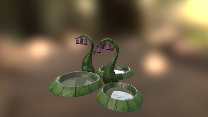 Waterplant 3D Model