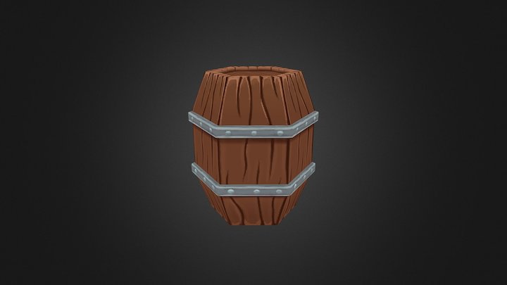 Barrel 3D Model