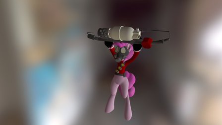 Pyro Pinkie 3D Model