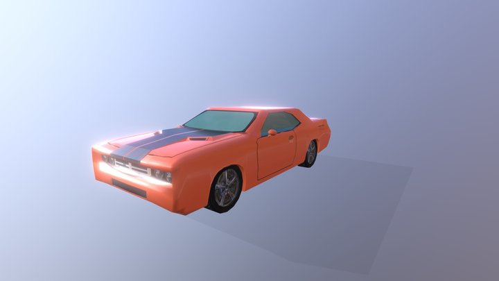 2008 Dodge Challenger 3D Model