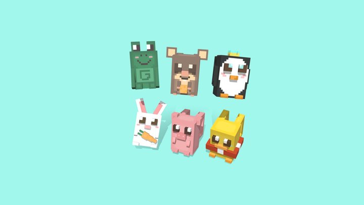Pals Backpack 3D Model