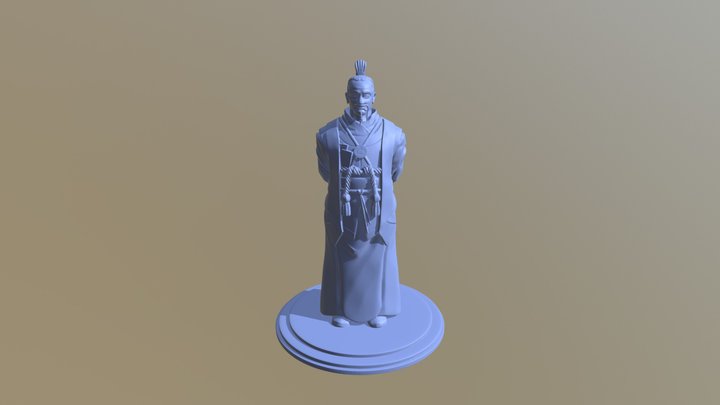 Poet Model 3D Model