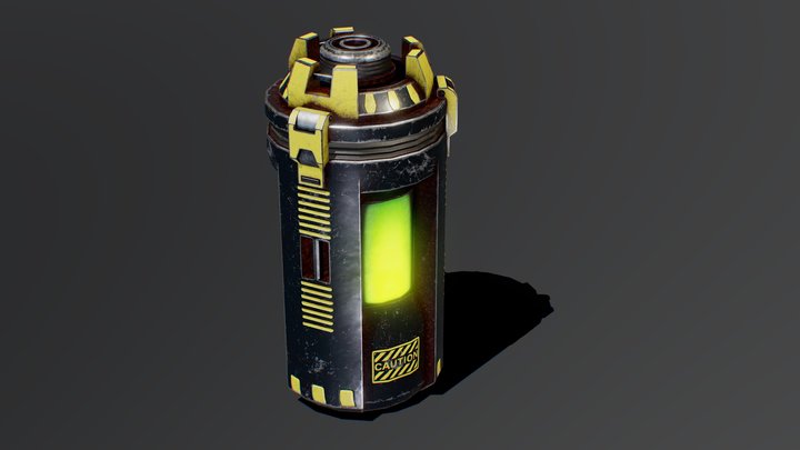 Enversed Studios Canister 3D Model