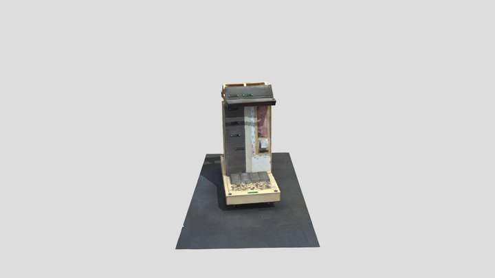 Noncombustible Wall 3D 3D Model