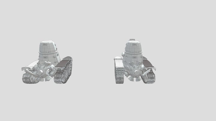 tankette 3D Model