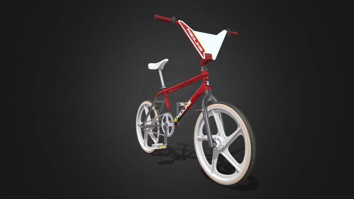 Redline RL20ii Cali Red 3D Model