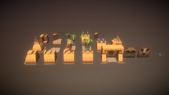 Labyrinth modules 3D Model