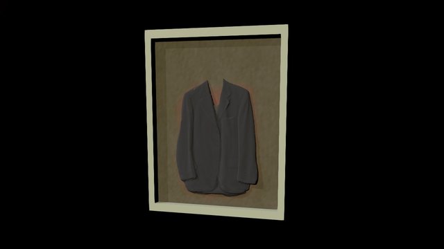 Jacket Gray Painting 3D Model