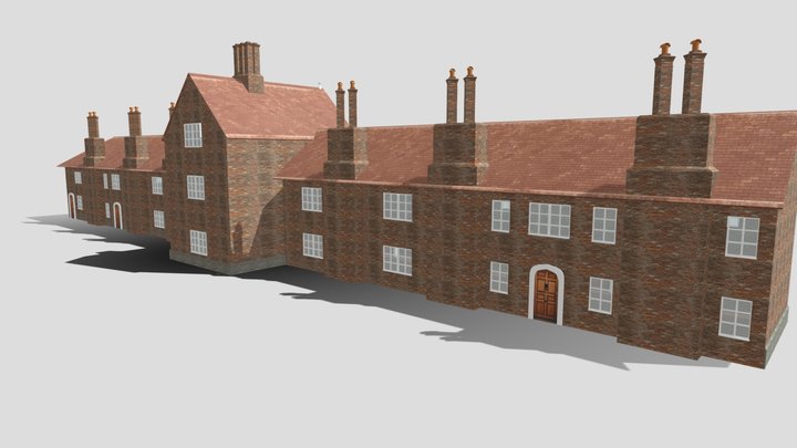 Christes Hospital, Symonds Street, Winchester 3D Model