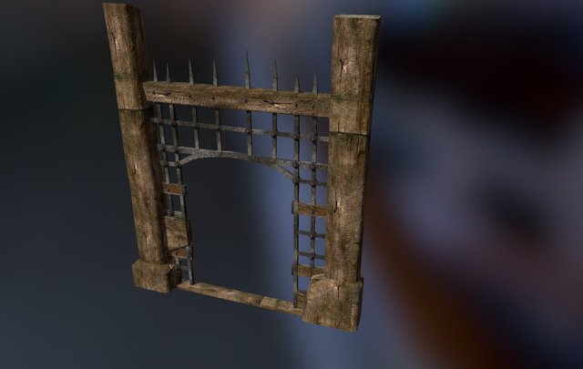 Grid Frame 3D Model
