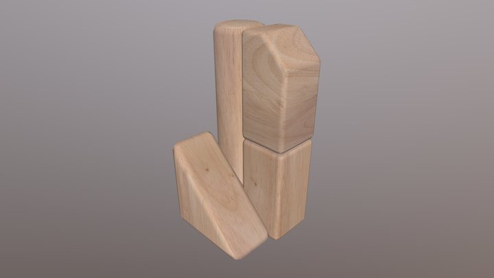 ColbertC_UnitBlockIntermediate 3D Model