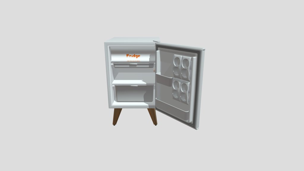 White Mini Fridge