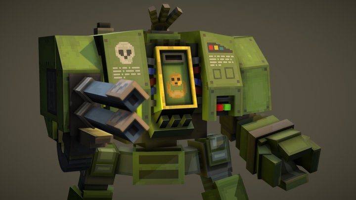 Castraferrum Dreadnought 3D Model