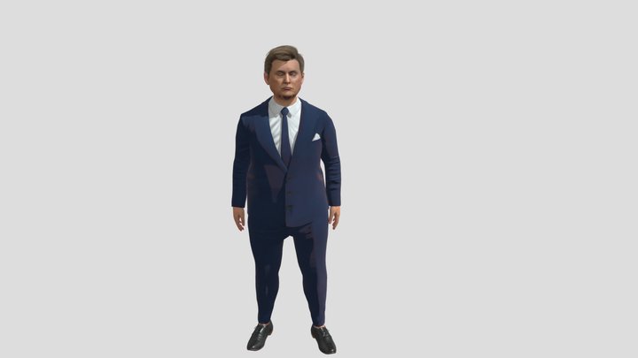 Donald Trump 3D Model
