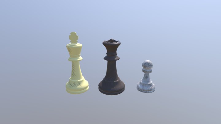 Chess- Texturing 3D Model