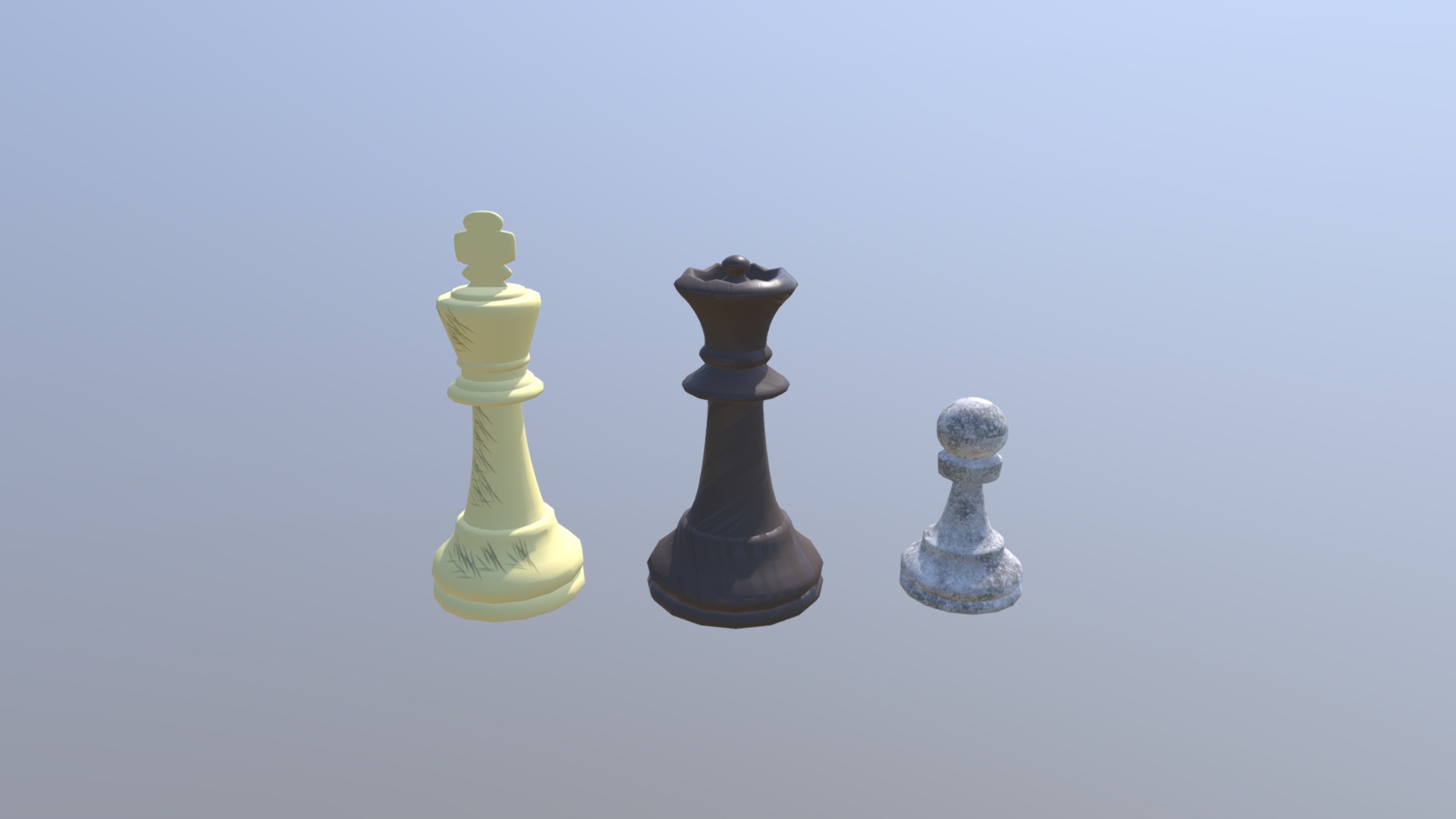 Chess- Texturing - 3D model by Daniel Wood (@gelatart) [ce095a4 ...