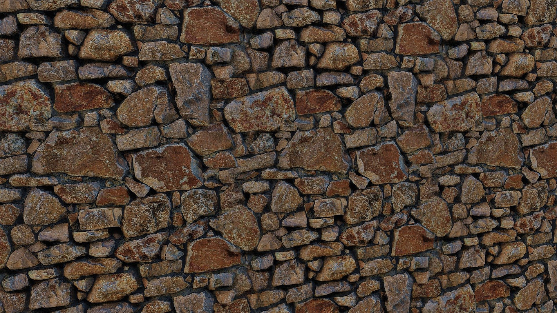 HIGH RESOLUTION TEXTURES: Pebble Stone Floor Seamless Texture 2048x2048