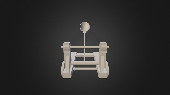 Catapult 3D Model
