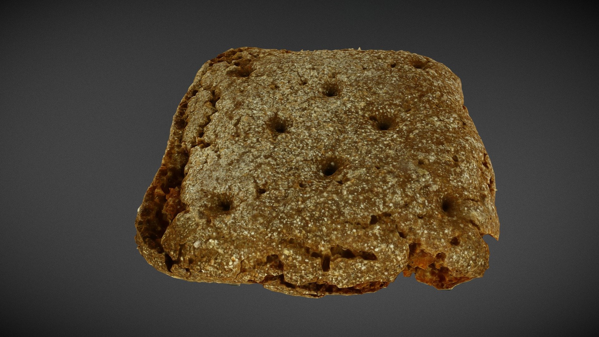 Rye bread photogrammetry