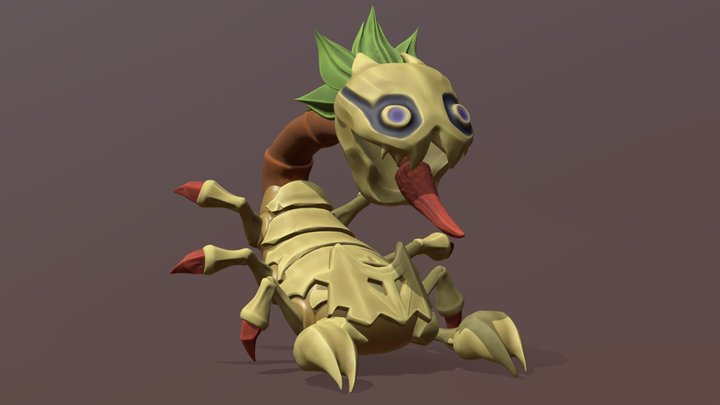 Breath of Fire - Scorpion Sculpt 3D Model