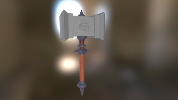 Hammer course 3D Model