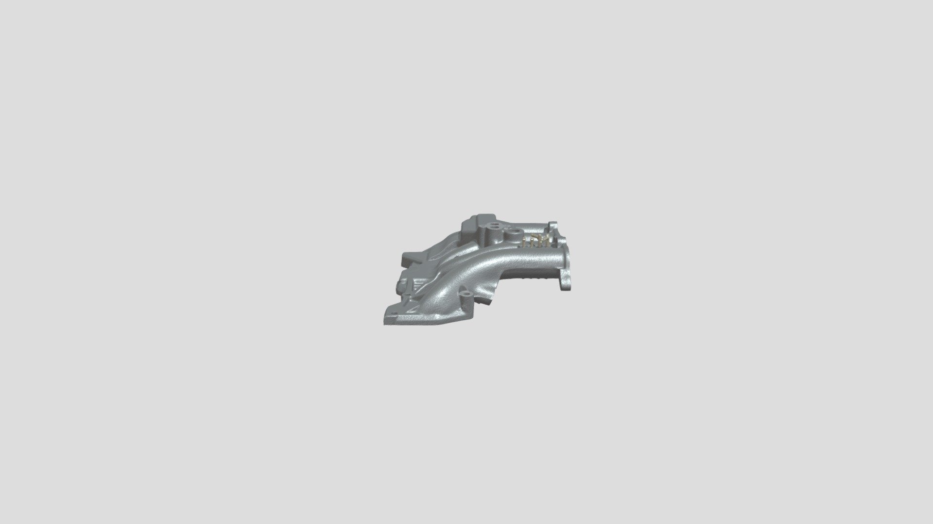 FD RX7 Lower Intake Manifold Scan Data 3D model by 404Designs