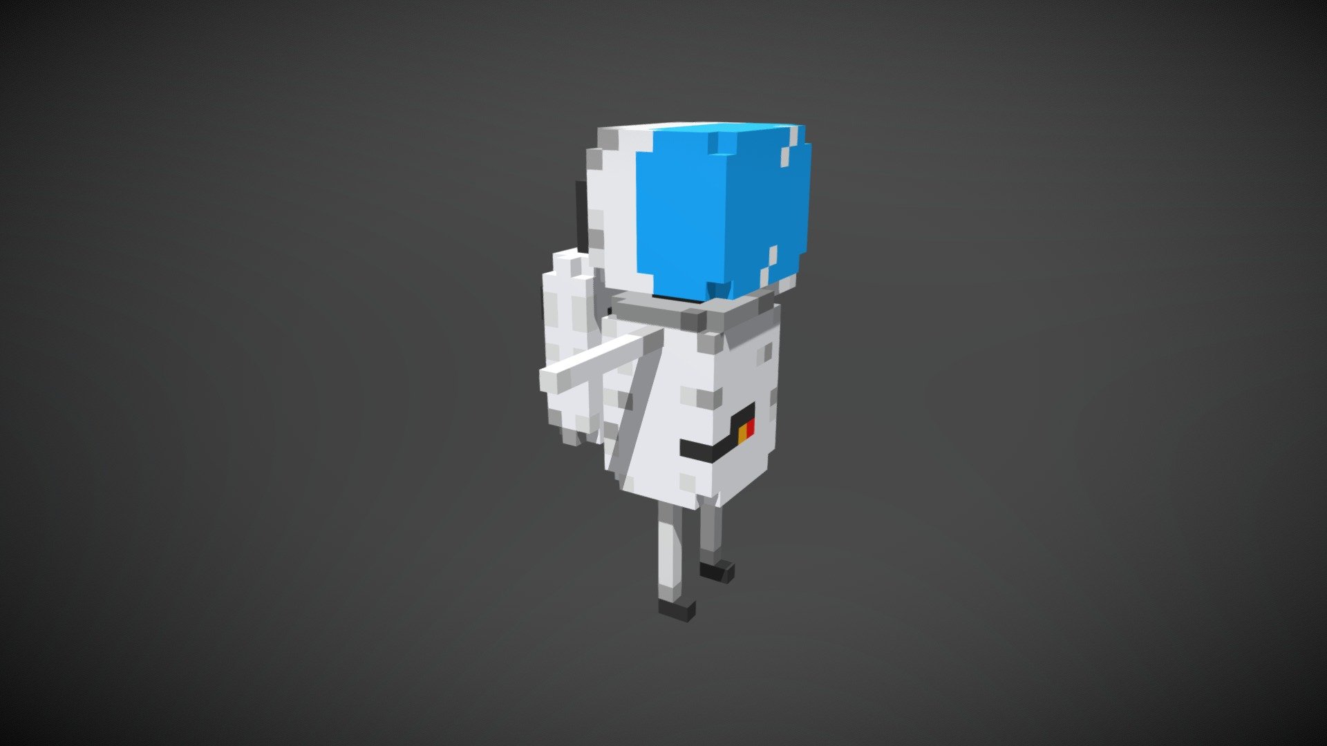 Voxel Astronaut