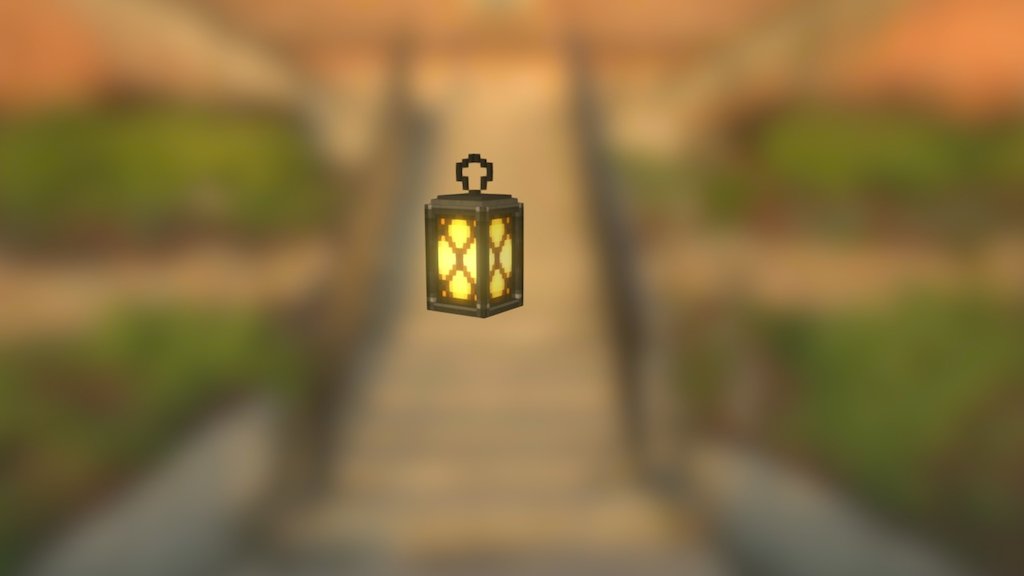 Minecraft - Medieval lamp