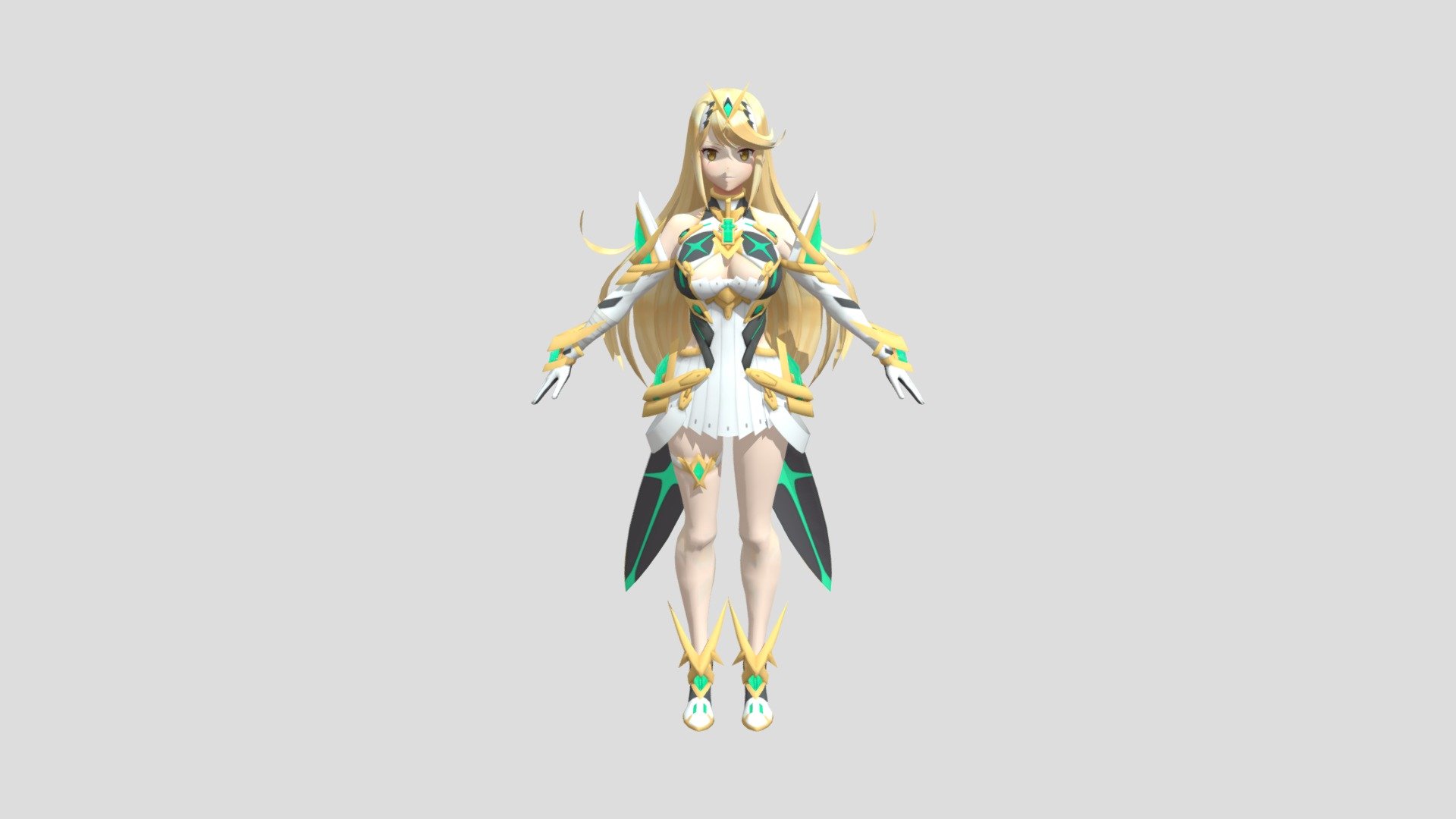 Xenoblade Chronicles 2 - Mythra - Download Free 3D model by pokkenjake2021  (@pokkenjake2021) [ce0d86d]