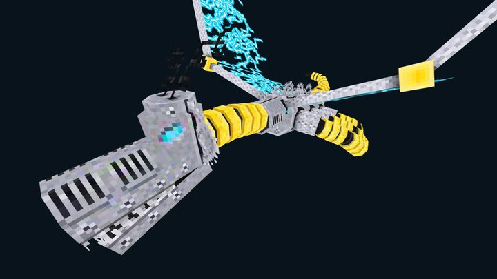 Mecha Dragon 3D Model