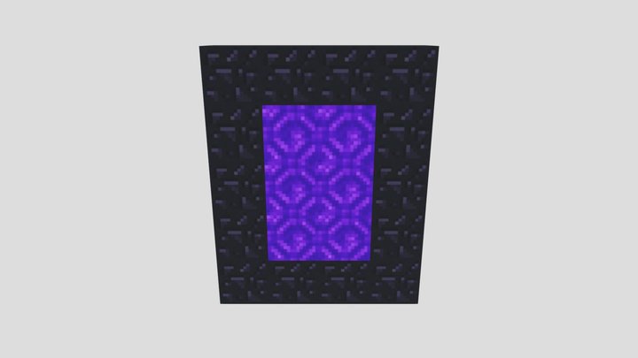 Nether Portal 3D Model