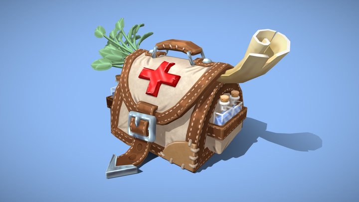 Doctor's Bag 3D Model