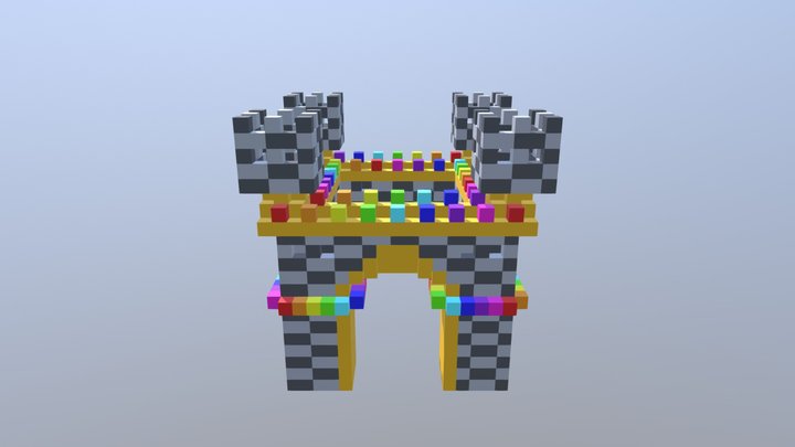 Castle 3D Model