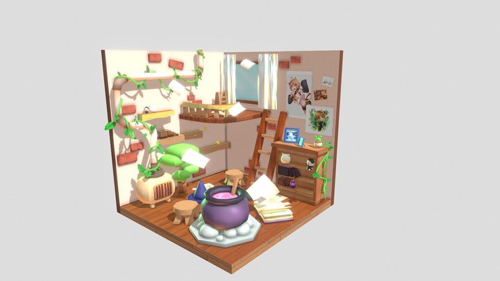 magic room 3D Model