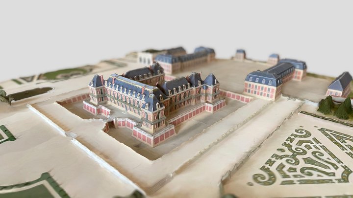 3D Printable Fides in The Palace of Versailles, France by Scan The