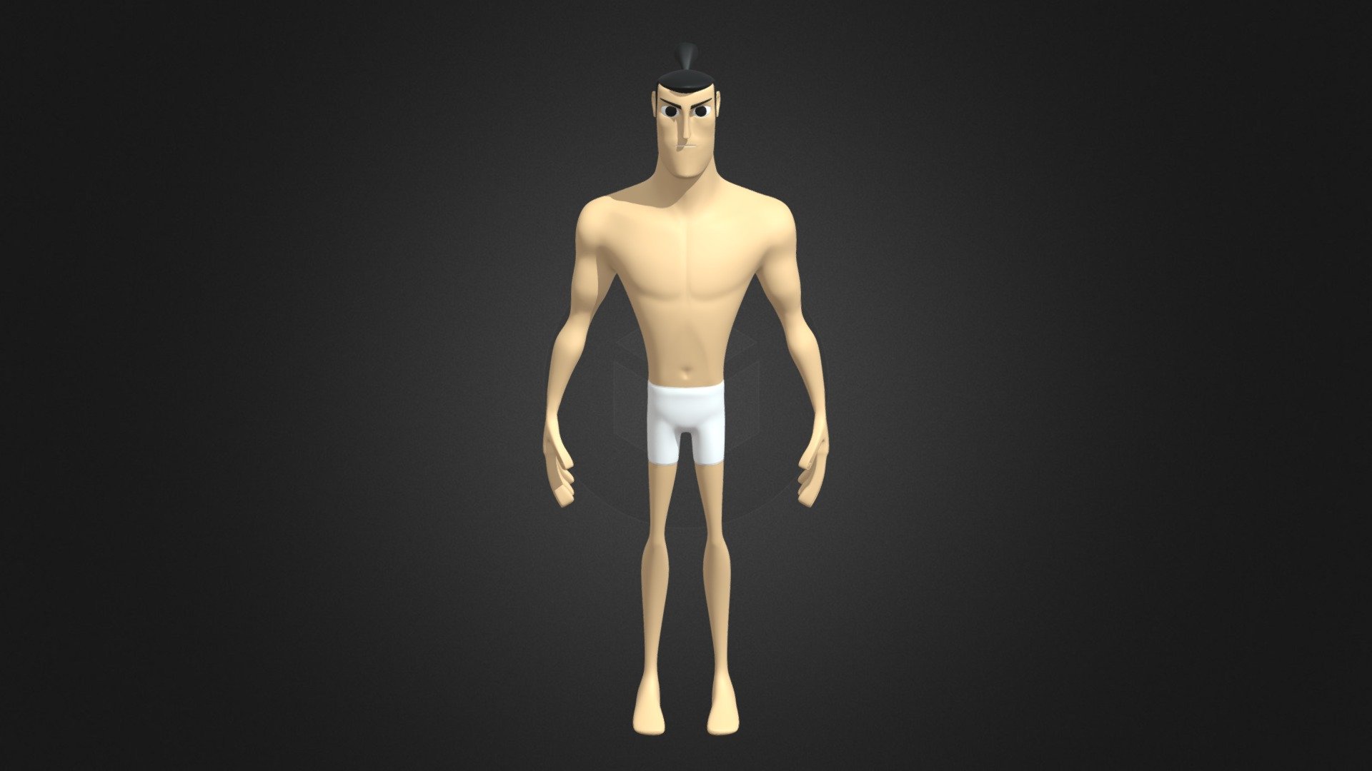 Jack View Full without clothes - 3D model by linh0315 [ce10819] - Sketchfab