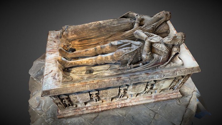 Tomb of Francis Hastings Ashby-de-la-Zouch 3D Model
