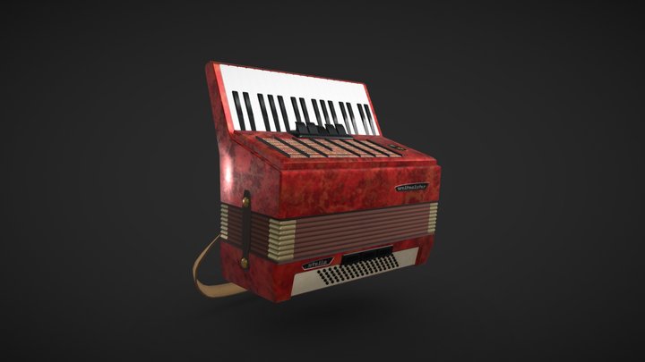 Weltmeister Accordeon 3D Model
