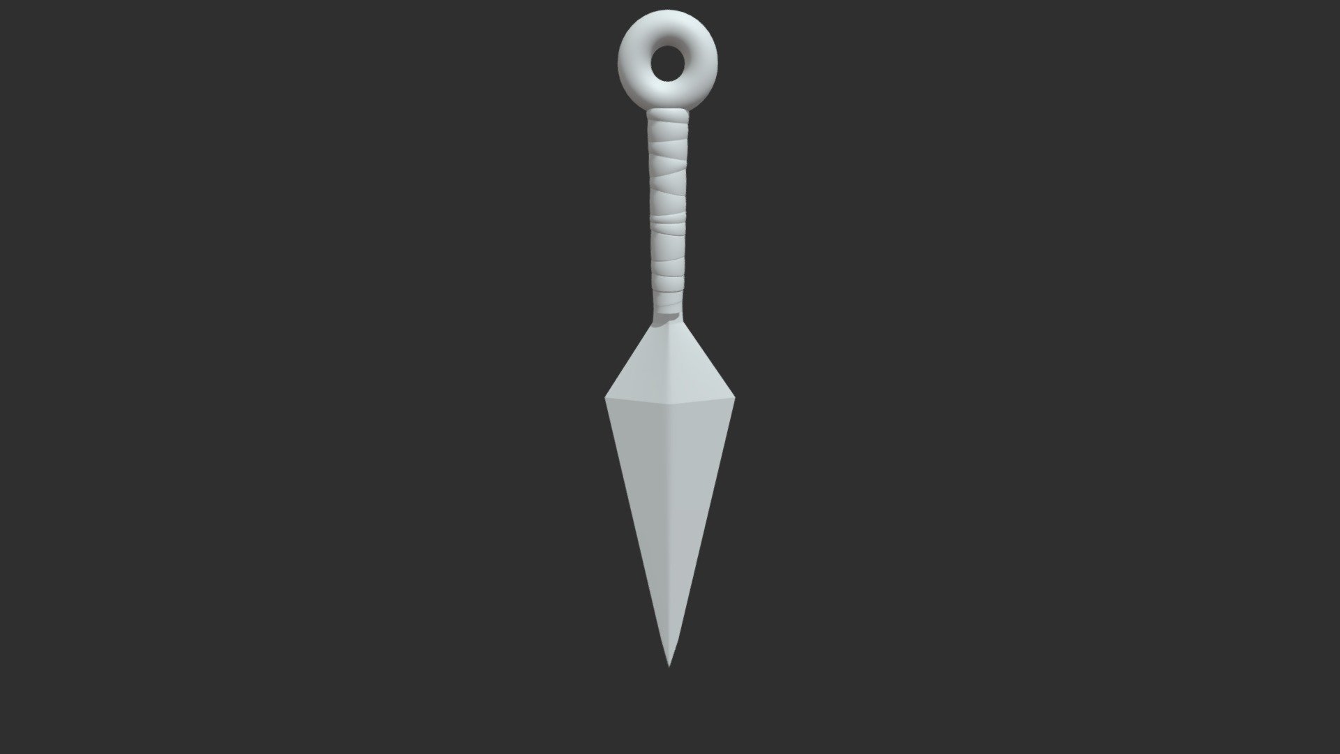 Kunai Untextured - 3D model by MarkHawkins99 [ce1214e] - Sketchfab