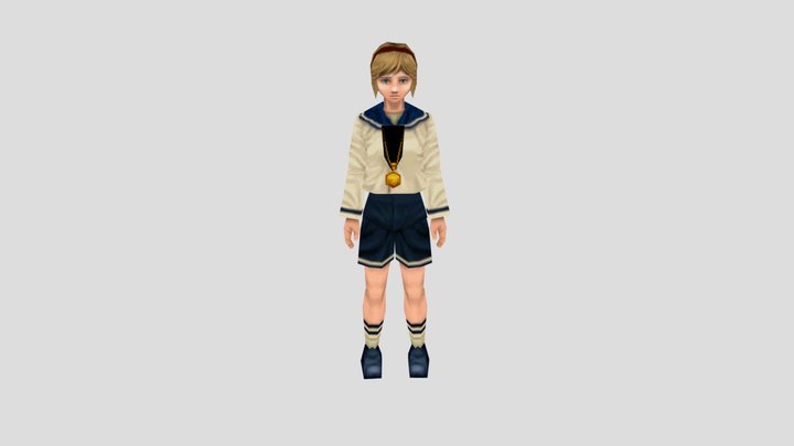 Sherry Birkin - Resident Evil 2 (1998) 3D Model